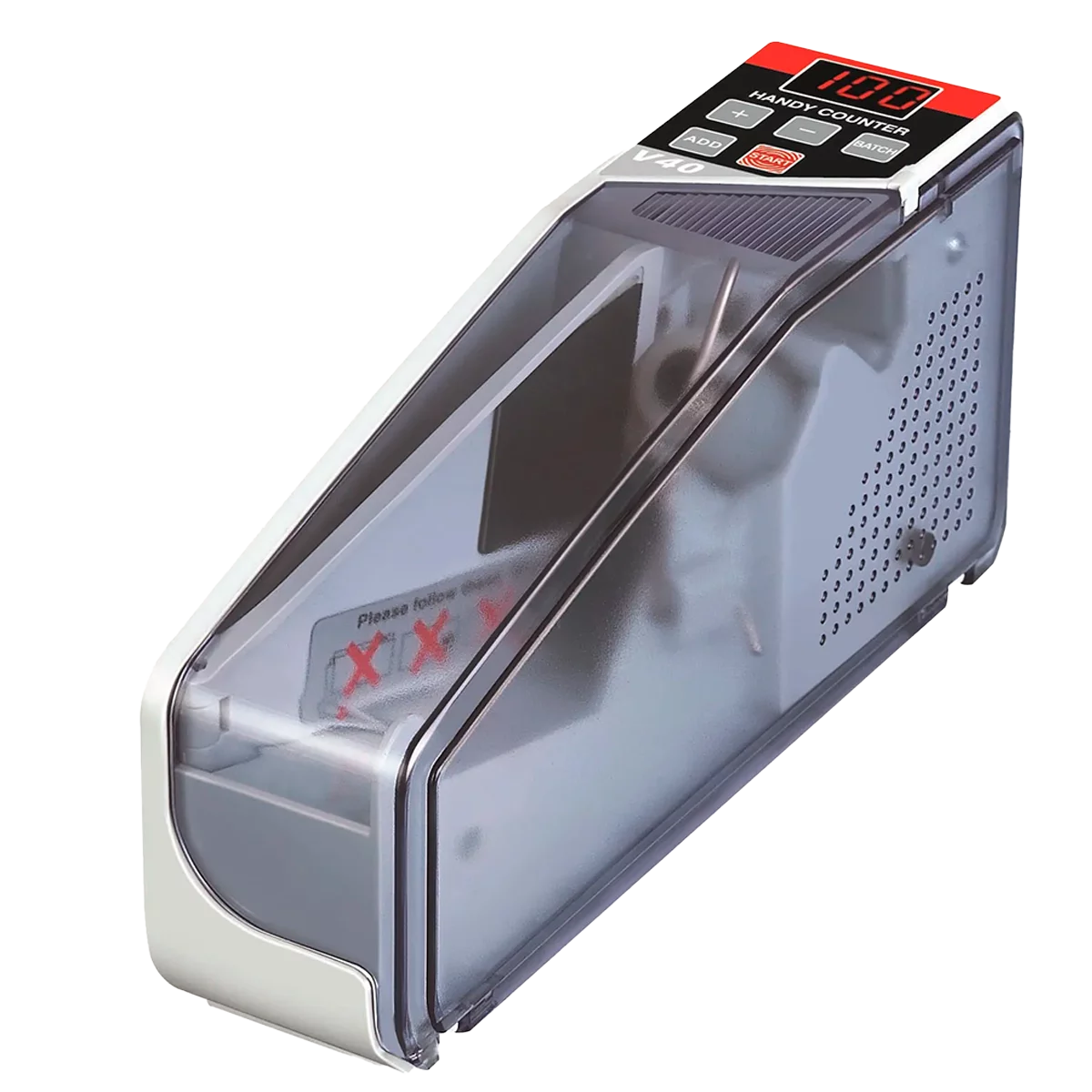 Mini contor de numărat bancnote V40